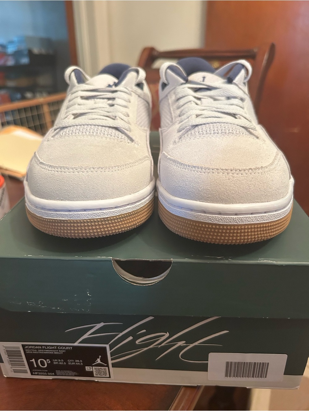 Men’s Jordan Flight Court Men’s Sneakers - Light Gray